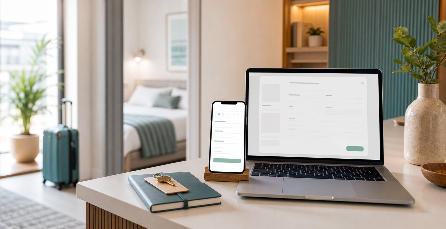 Digitálny check-in v apartmáne